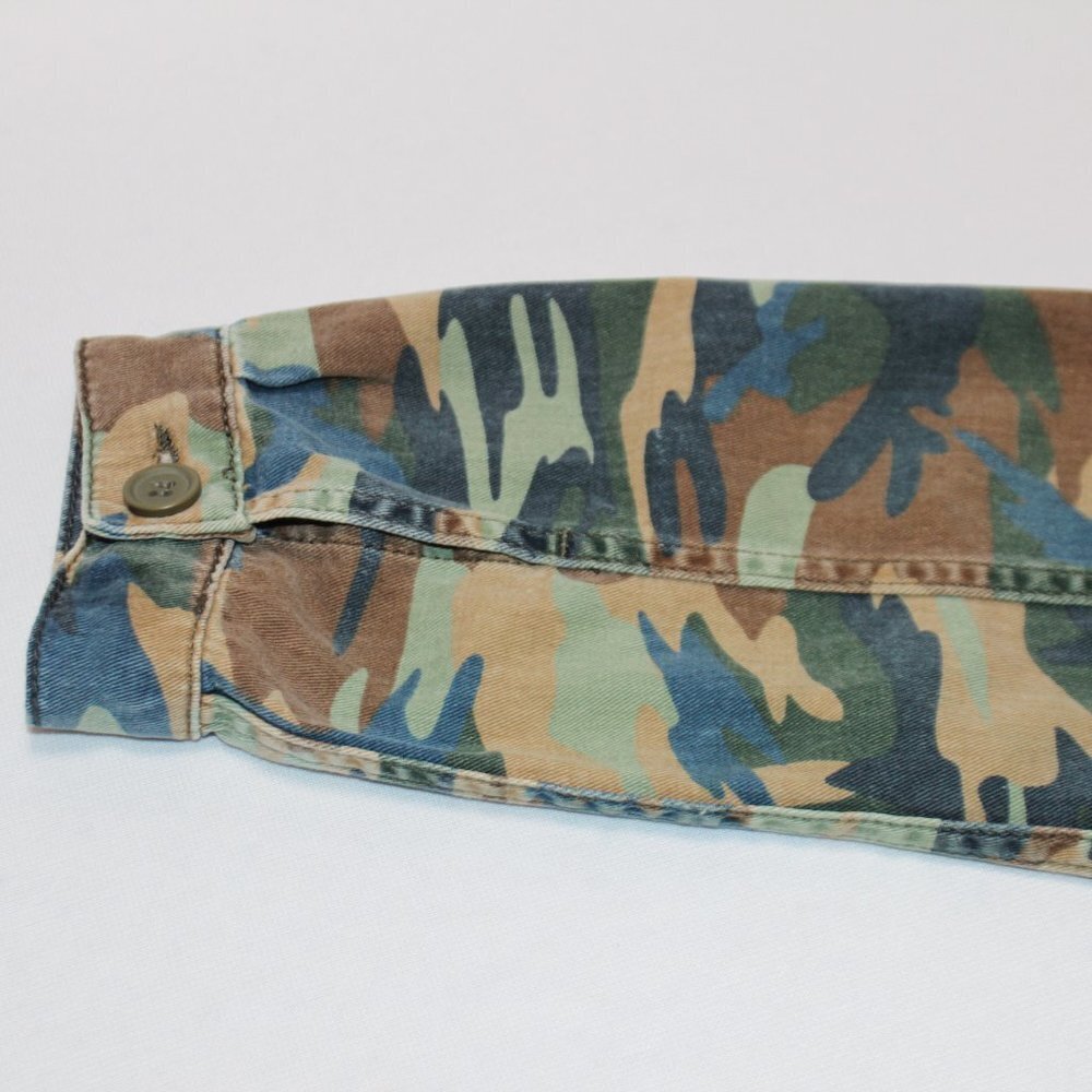 Topshop Camouflage Fatigue Style Jacket - Picture 13 of 14